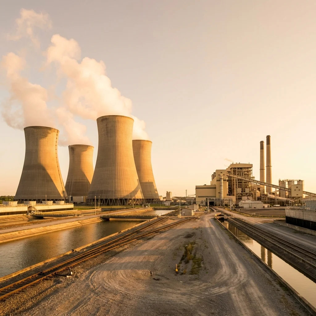 Wet-cooled power station cooling tower